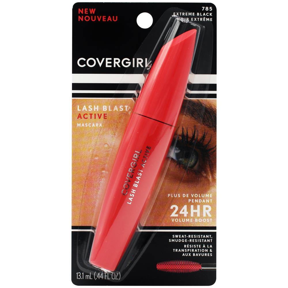 COVERGIRL 13.1mL MASCARA LASH BLAST ACTIVE 785 EXTREME BLACK (CARDED) - www.indiancart.com.au - Mascara - Covergirl - Covergirl