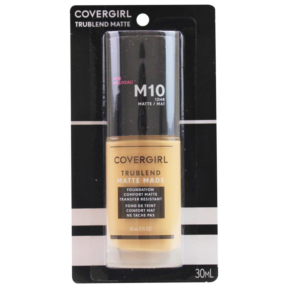 COVERGIRL 30mL TRUBLEND FOUNDATION MATTE MADE M10 GOLDEN NATURAL (CARDED) - www.indiancart.com.au - Foundation - Covergirl - Covergirl