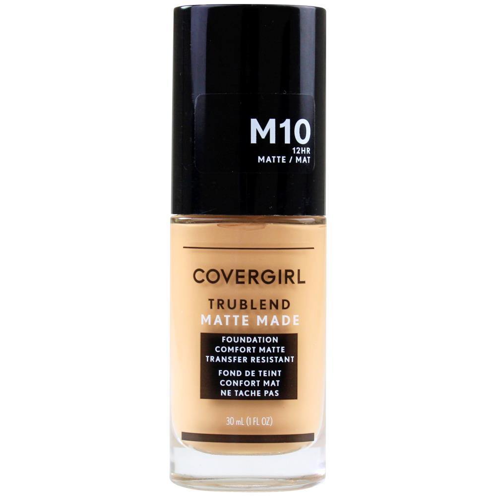 COVERGIRL 30mL TRUBLEND FOUNDATION MATTE MADE M10 GOLDEN NATURAL (NON CARDED) - www.indiancart.com.au - Foundation - Covergirl - Covergirl