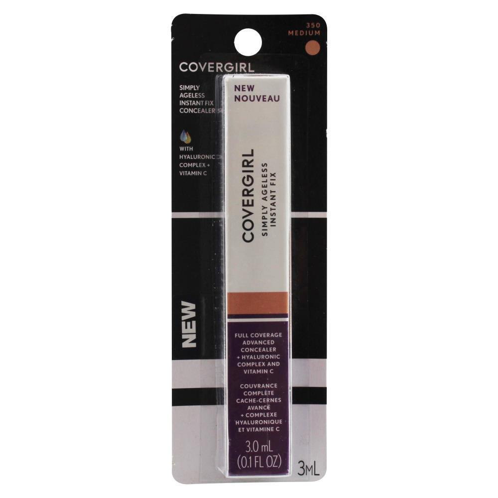 COVERGIRL 3mL CONCEALER 350 MEDIUM SIMPLY AGELESS INSTANT FIX - www.indiancart.com.au - Concealer - Covergirl - Covergirl