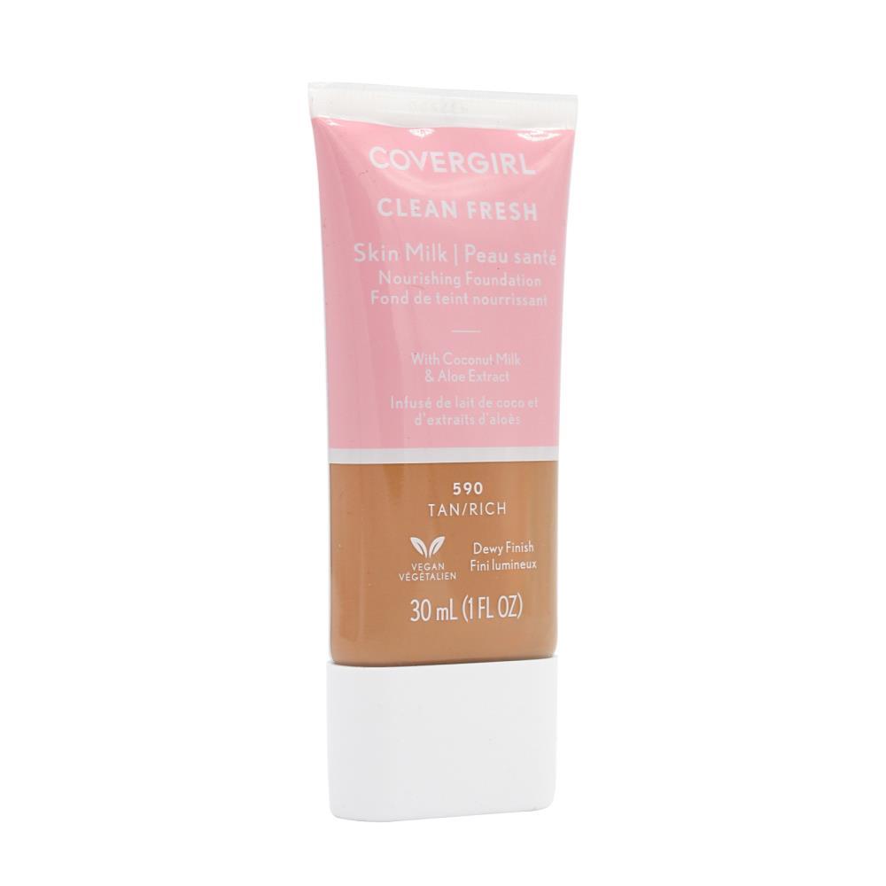 CoverGirl Clean Fresh Nourishing Foundation 590 Tan 30ml - www.indiancart.com.au - Foundation - Covergirl - Covergirl