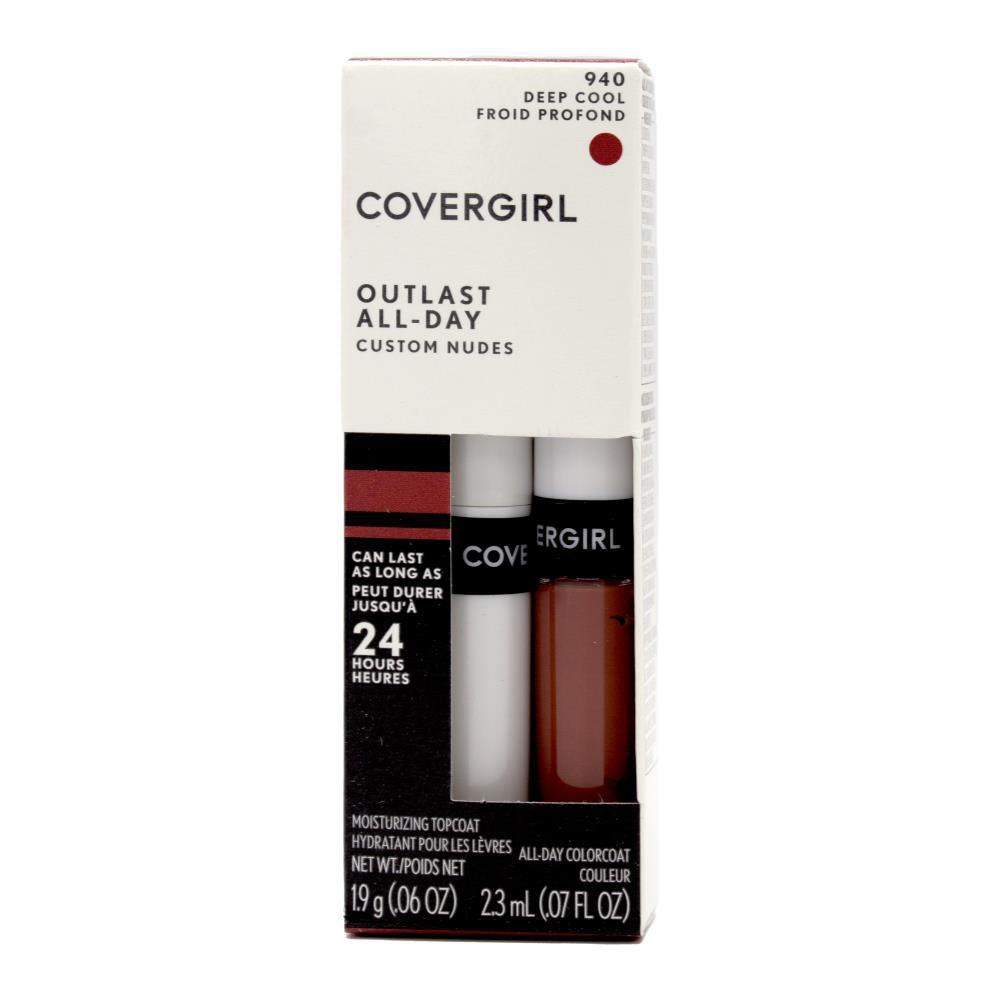 CoverGirl Outlast All Day Lip Color 940 Deep Cool (Carded) - www.indiancart.com.au - Lip Colour - Covergirl - Covergirl