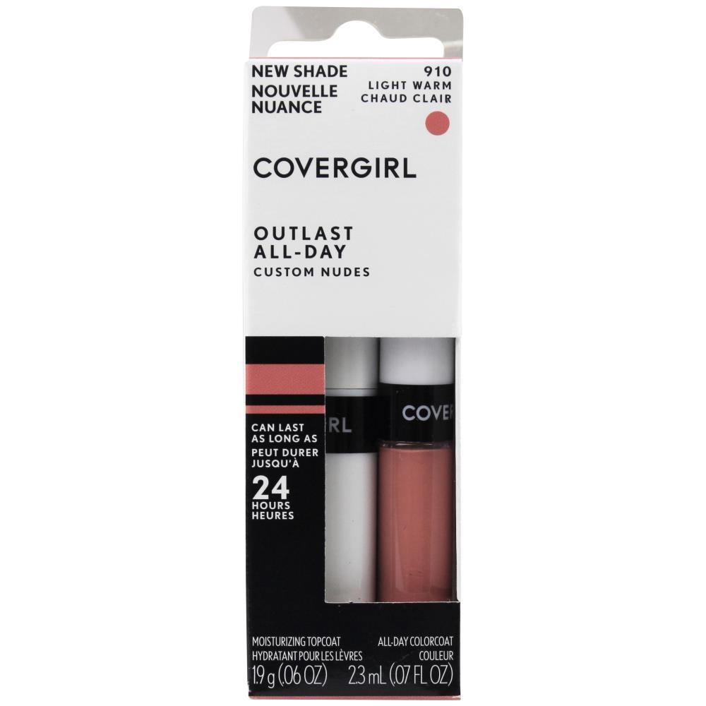 COVERGIRL PK2 OUTLAST ALL-DAY LIPCOLOR 910 LIGHT WARM (CARDED) - www.indiancart.com.au - Lip Colour - Covergirl - Covergirl
