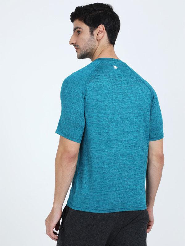 JOLGER Men's Green Colour Polyester Reglan SLV Crew Neck T-Shirt - www.indiancart.com.au - T-Shirt - Jolger - Jolger