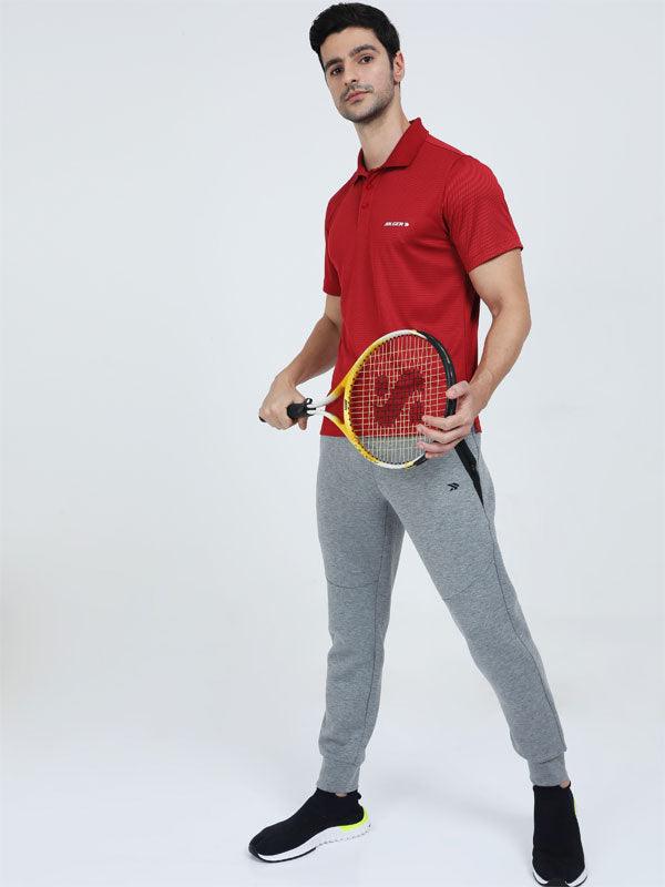 JOLGER Men's Polyester Maroon colour Polo T- Shirt - www.indiancart.com.au - T-Shirt - Jolger - Jolger