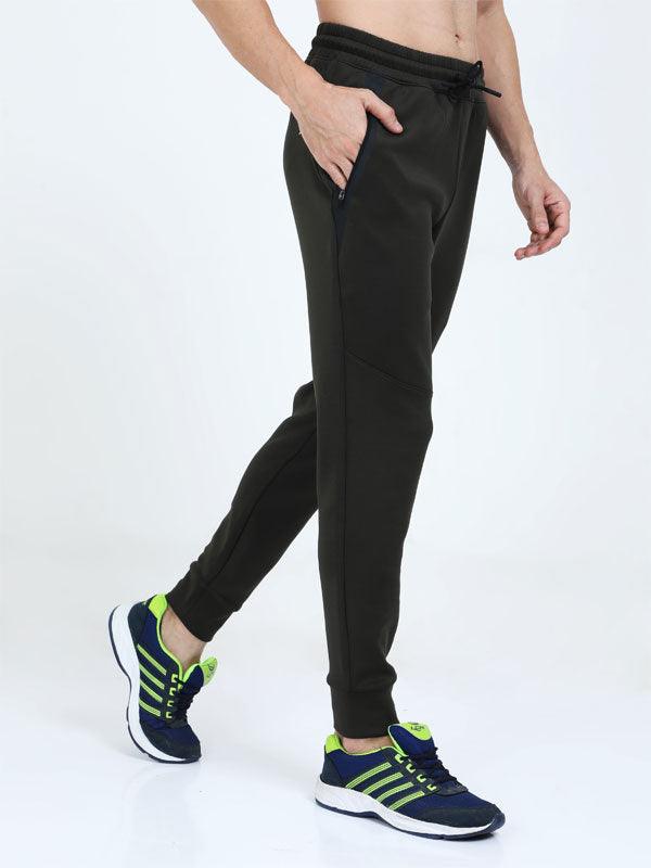 JOLGER Men's Polyester Olive Green Colour Jogger/Track Pants with Bonding Pockets - www.indiancart.com.au - T-Shirt - Jolger - Jolger