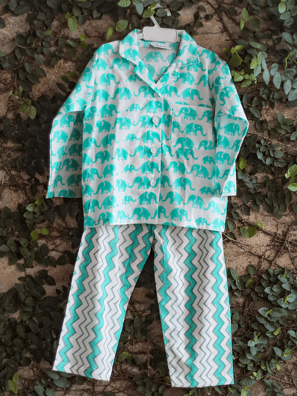 JUMBO TIME FULL SLEEVE NIGHTWEAR - www.indiancart.com.au - Nightgowns - - www.indiancart.com.au