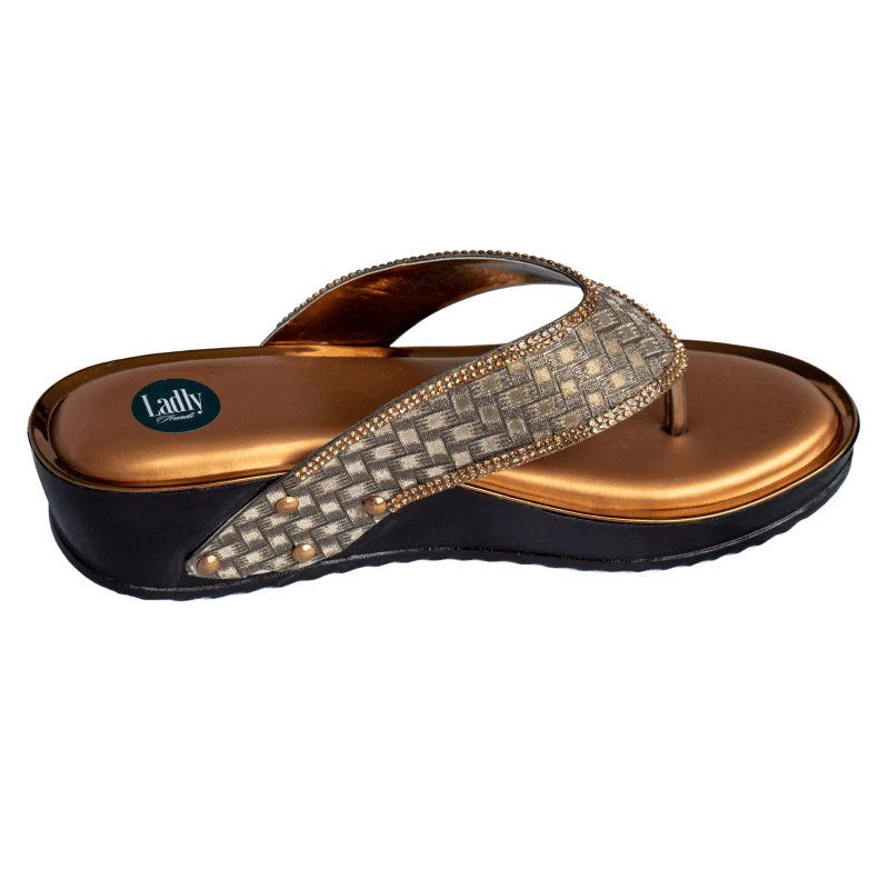 Ladly Indian Casual/Formal party wear Flats slippers for Women's - www.indiancart.com.au - Footwear - - Indian Cart