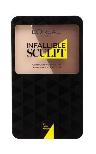 Loreal 10g Infallible sculpt contouring pallette 01 Light/Medium (Non Carded) - www.indiancart.com.au - Foundation - L'Oréal - Loreal