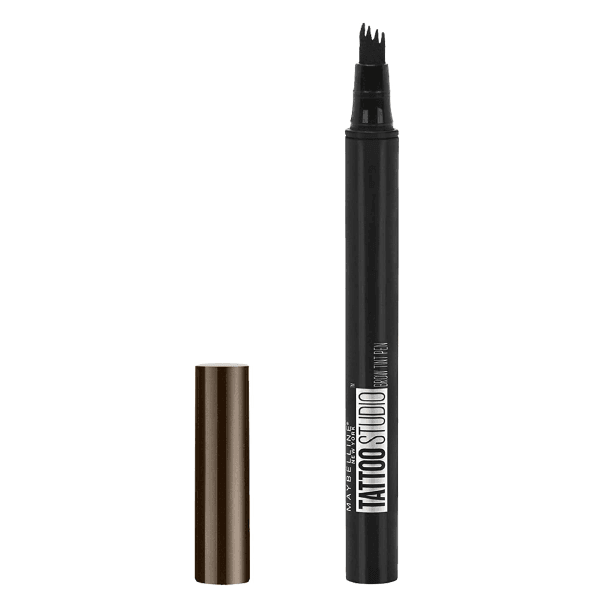 MAYBELLINE 1.1mL TATTOO STUDIO BROW TINT PEN 365 DEEP BROWN (CARDED) - www.indiancart.com.au - Eye Liner - Maybelline - Maybelline