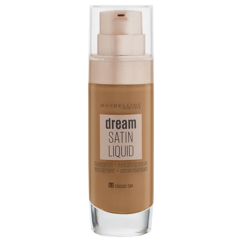 Maybelline 30 ml Dream Satin Liquid Foundation 53 Classic Tan (Non Carded) - www.indiancart.com.au - Foundations & Concealers - Maybelline - Maybelline