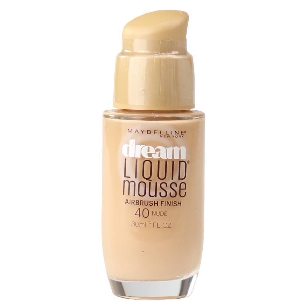 Fond De Teint Gemey-Maybelline Dream Nude Mousse - Neuf Sans Blister - Texture Mousse