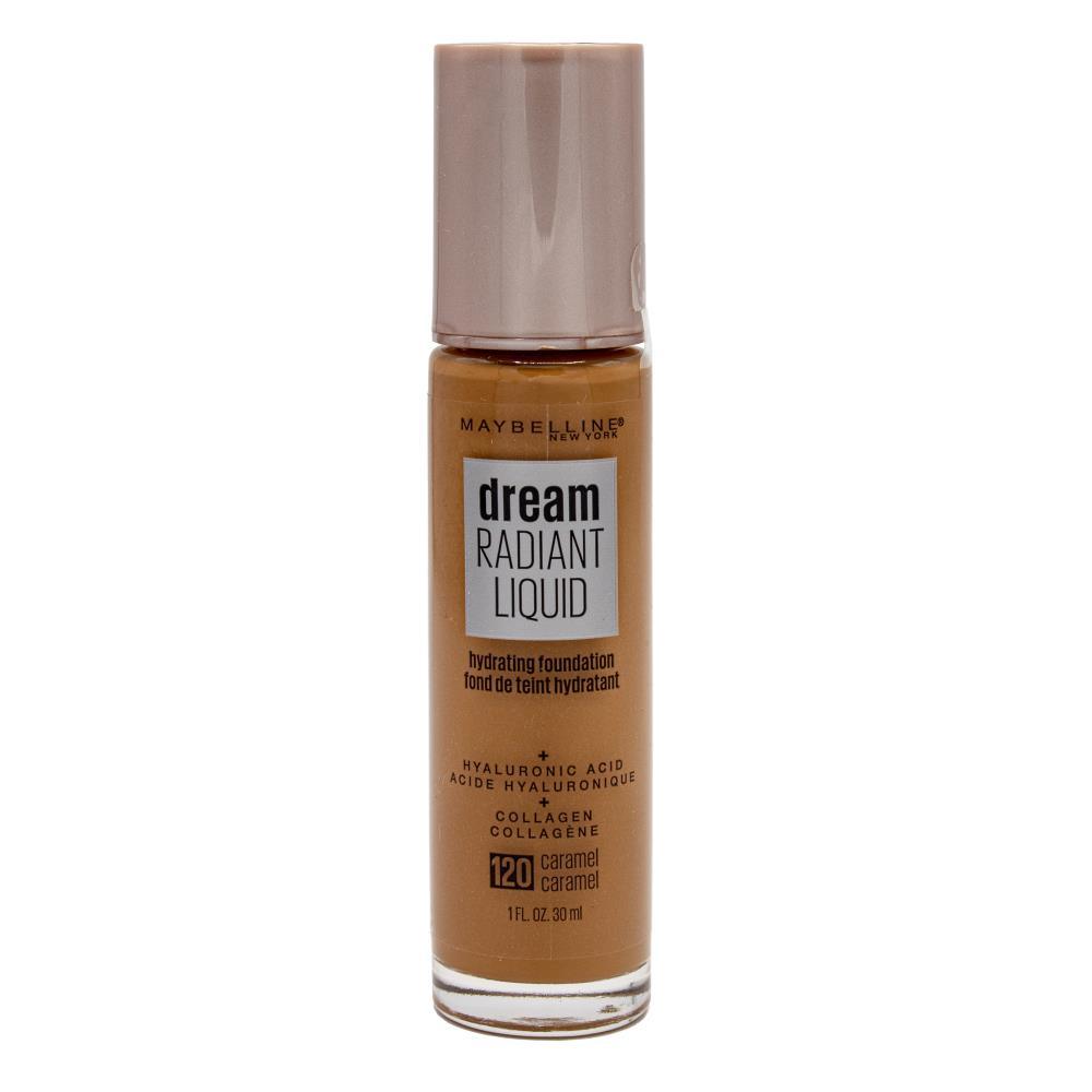 MAYBELLINE 30ML DREAM RADIANT LIQUID FOUNDATION 120 CARAMEL (NON CARDED) - www.indiancart.com.au - Foundation - Maybelline - Maybelline