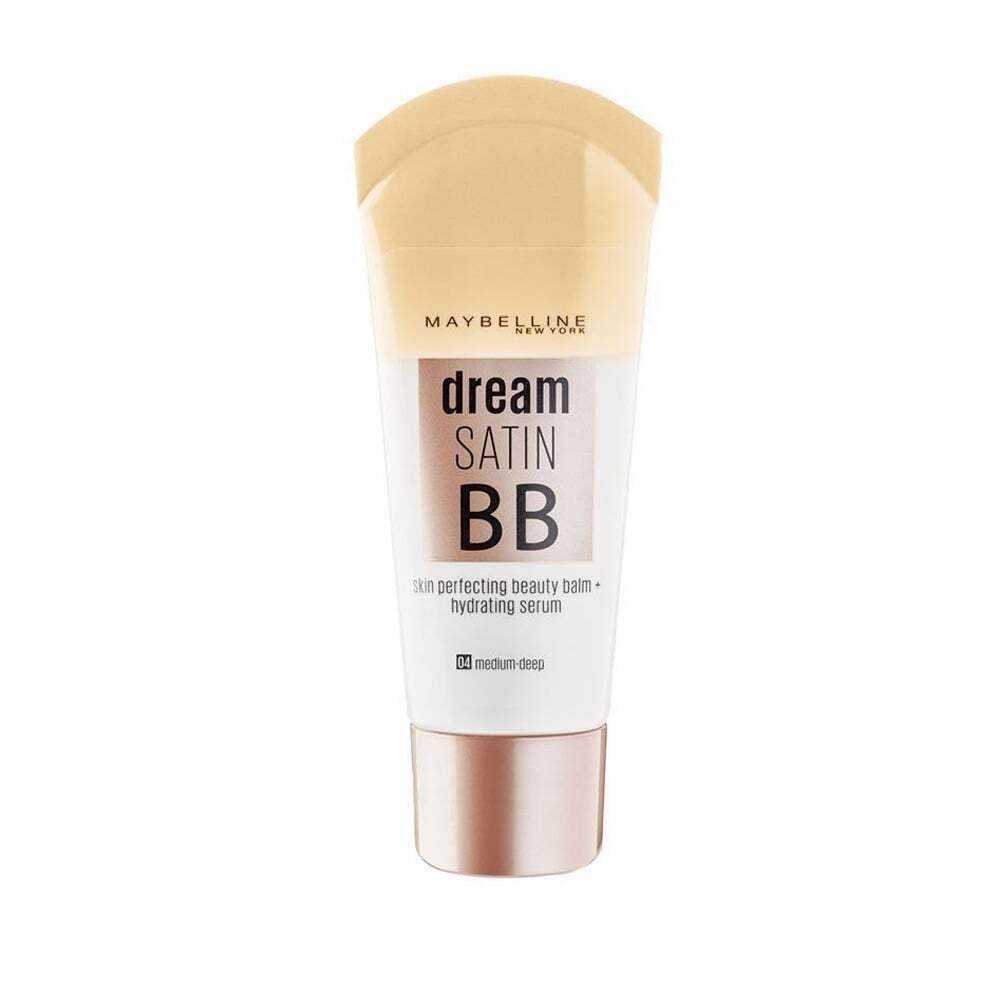 MAYBELLINE 30mL DREAM SATIN BB BEAUTY BALM + HYDRATING SERUM MEDIUM DEEP (CARDED) - www.indiancart.com.au - cream - Maybelline - Maybelline