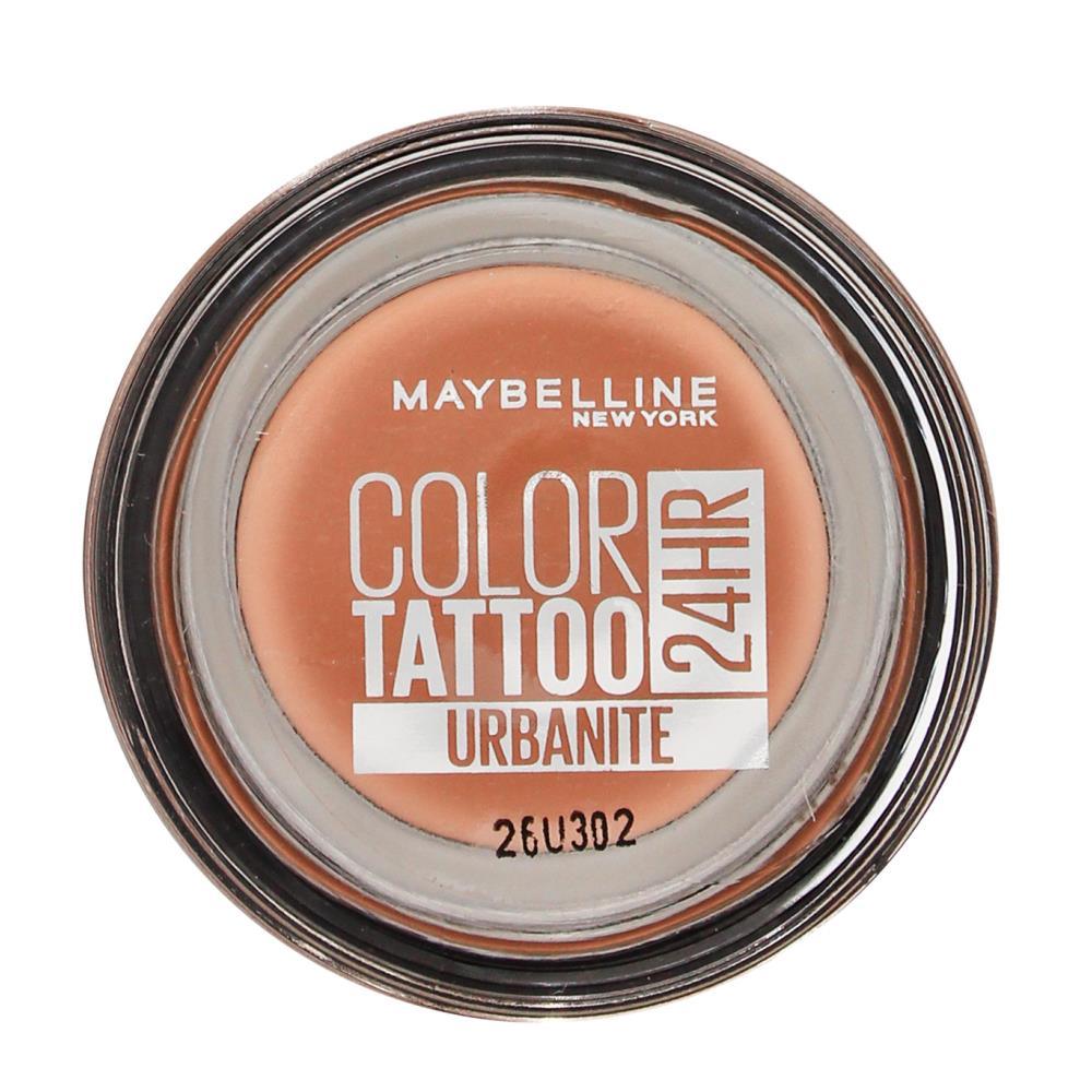 Maybelline Color Tattoo 24HR Cream Gel Eyeshadow, Urbanite, 4g