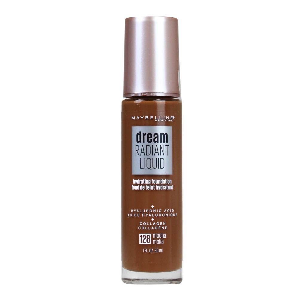Maybelline Dream Radiant Liquid Hydrating Foundation - 128 Mocha Moka - www.indiancart.com.au - Foundation - Maybelline - Maybelline