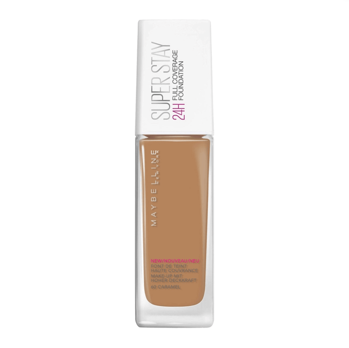 Maybelline Super Stay 24H Full Coverage Foundation 30ml CARAMEL-060 - www.indiancart.com.au - Foundation - Maybelline - Maybelline