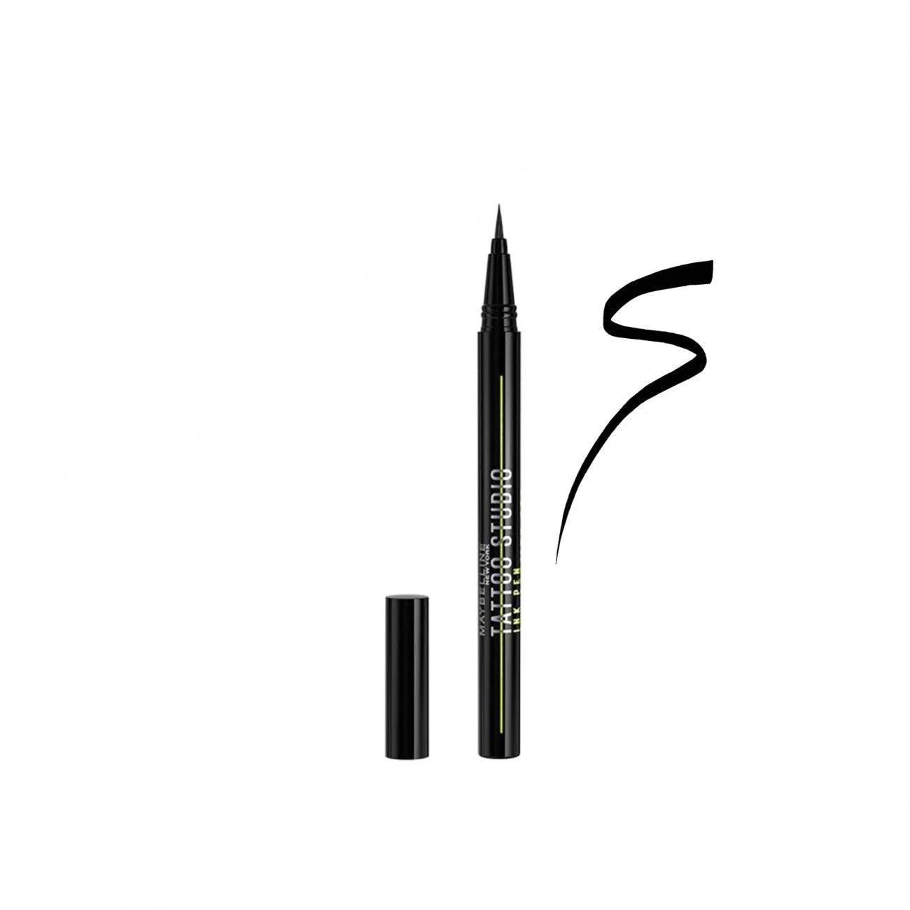 Maybelline Tattoo Liner Ink Pen - Intense Black 1ml - www.indiancart.com.au - Eye Liner - Maybelline - Maybelline