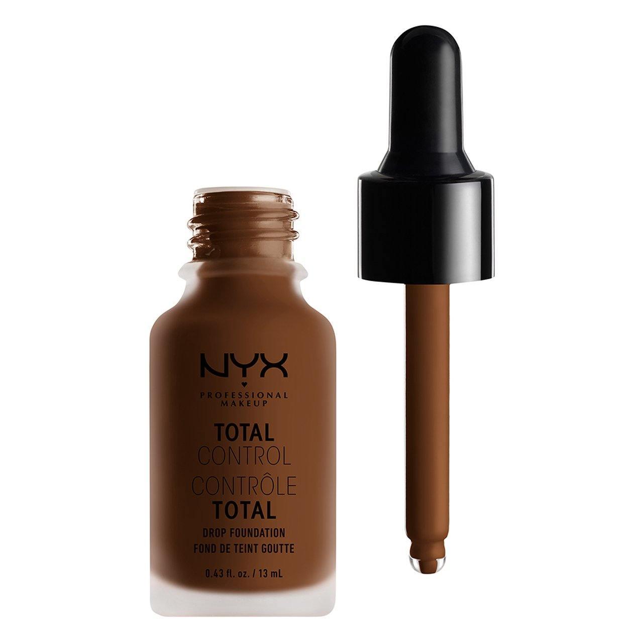 NYX 13mL TOTAL CONTROL DROP FOUNDATION 19 MOCHA (CARDED) - www.indiancart.com.au - Foundation - NYX - NYX