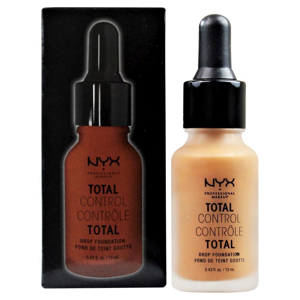 NYX 13mL TOTAL CONTROL DROP FOUNDATION 19 MOCHA (CARDED) - www.indiancart.com.au - Foundation - NYX - NYX
