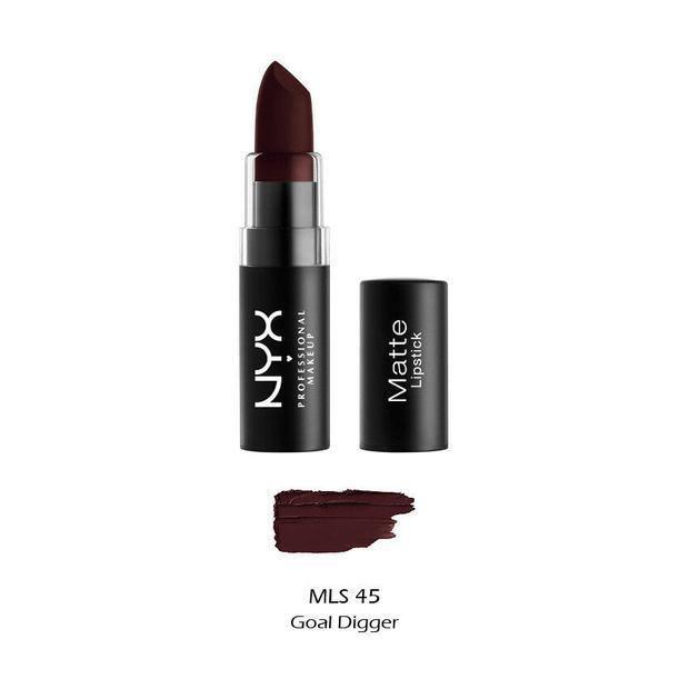 NYX 4.5g Matte Lipstick MLS45 Goal Digger (non carded) - www.indiancart.com.au - lipstick - NYX - NYX
