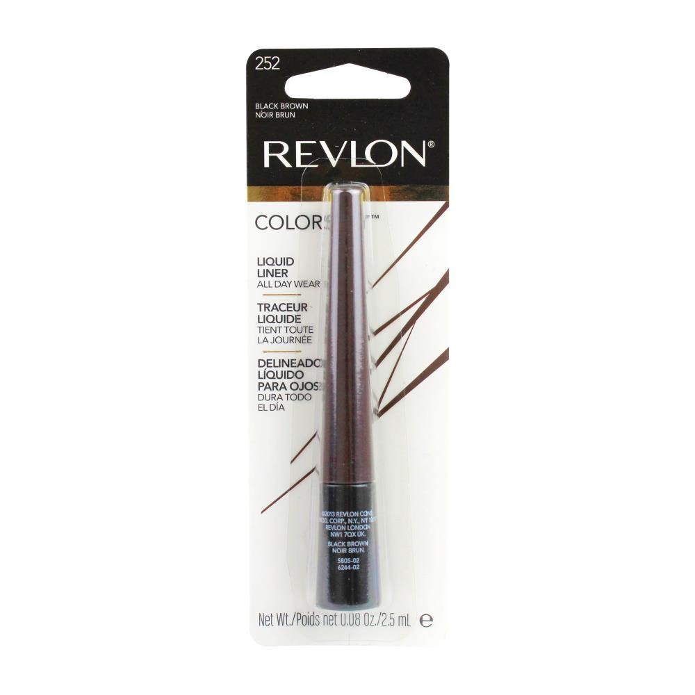 REVLON 2.5mL COLORSTAY LIQUID EYELINER 252 BLACK BROWN (CARDED) - www.indiancart.com.au - Eye Liner - Revlon - Revlon