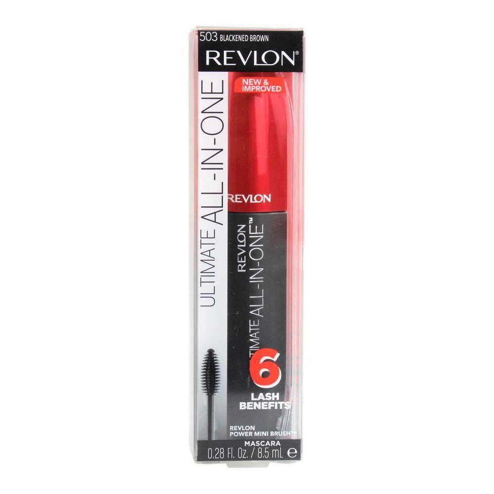 REVLON 8.5mL ULTIMATE MASCARA ALL IN ONE 503 BLACKENED BROWN (CARDED) - www.indiancart.com.au - Mascara - Revlon - Revlon