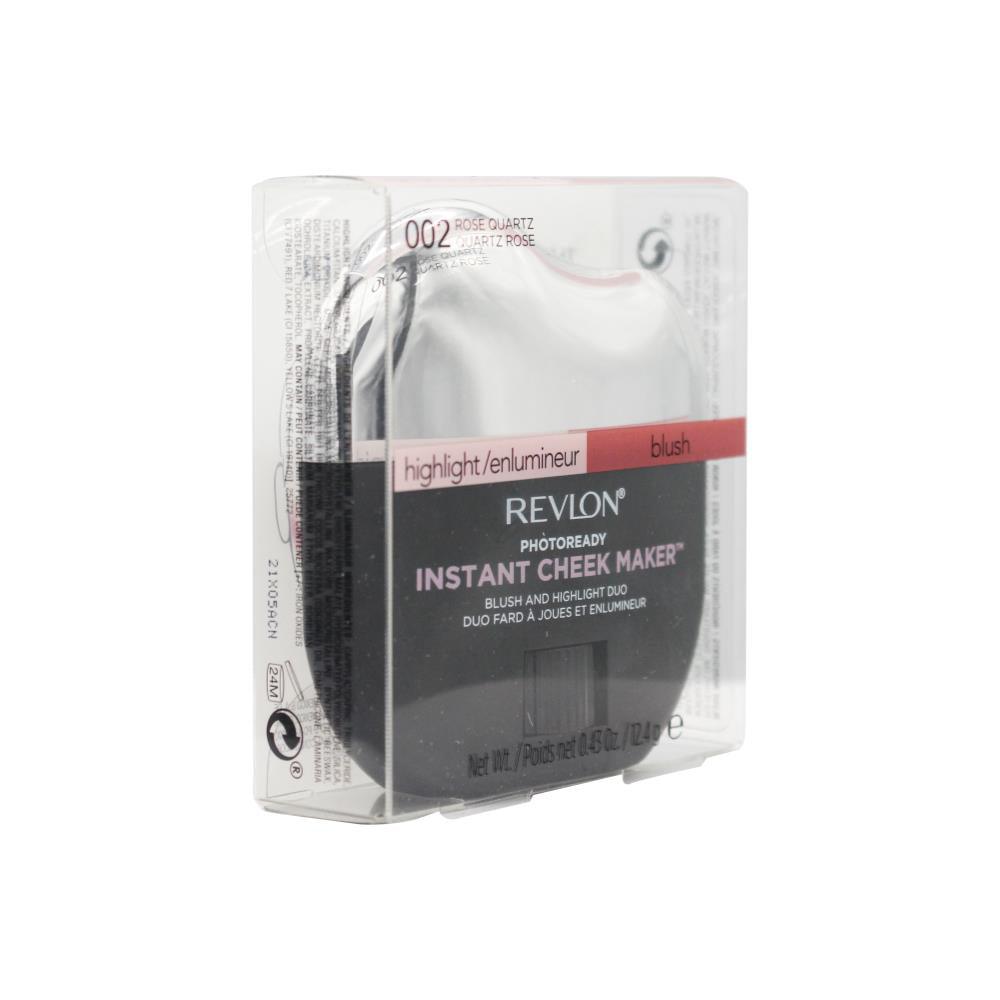 Revlon PhotoReady Instant Cheek Maker Blush & Highlight Duo - 002 Rose Quartz - www.indiancart.com.au - Highlighter - Revlon - Revlon