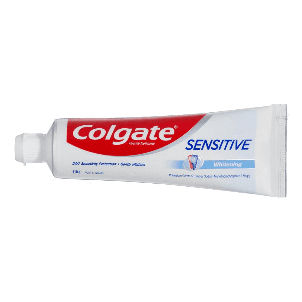 3 Colgate 110g Sensitive Fluoride Whitening Toothpaste - www.indiancart.com.au - Mouth Care - Colgate - Colgate