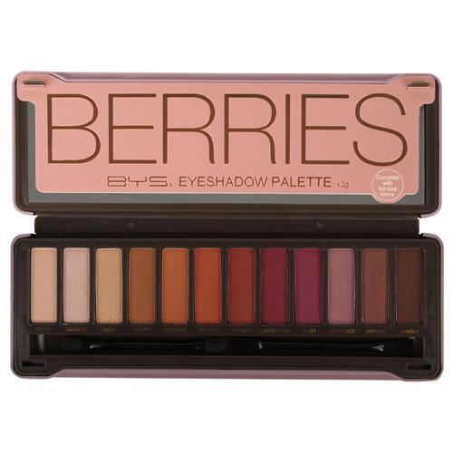 BYS Berries Eyeshadow Tin 12 Piece - www.indiancart.com.au - Eyeshadow - BYS - BYS