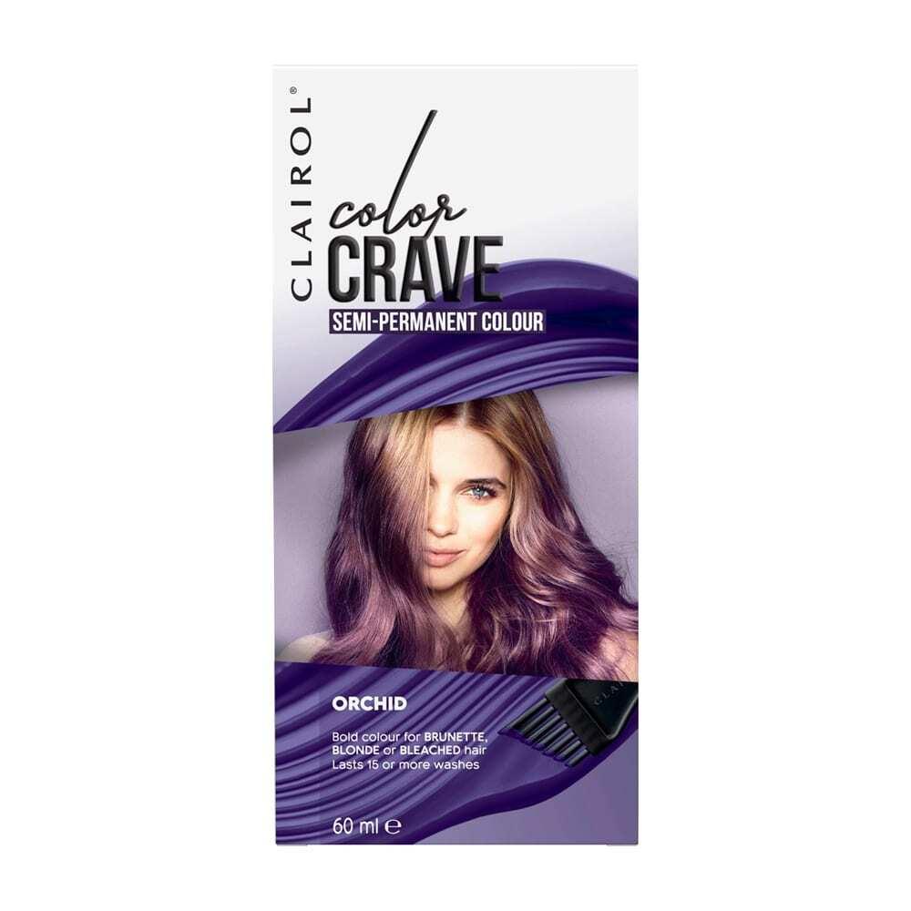 Clairol Color Crave Semi Permanent Colour Orchid 60ml - www.indiancart.com.au - Hair Color - Clairol - Clairol