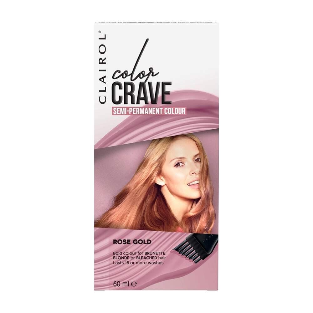 Clairol Color Crave Semi Permanent Colour Rose Gold 60ml - www.indiancart.com.au - Hair Color - Clairol - Clairol