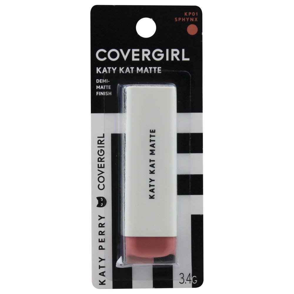 COVERGIRL 3.4g LIPSTICK KATY KAT MATTE 01 SPHYNX (NON-CARDED) - www.indiancart.com.au - lipstick - Covergirl - Covergirl