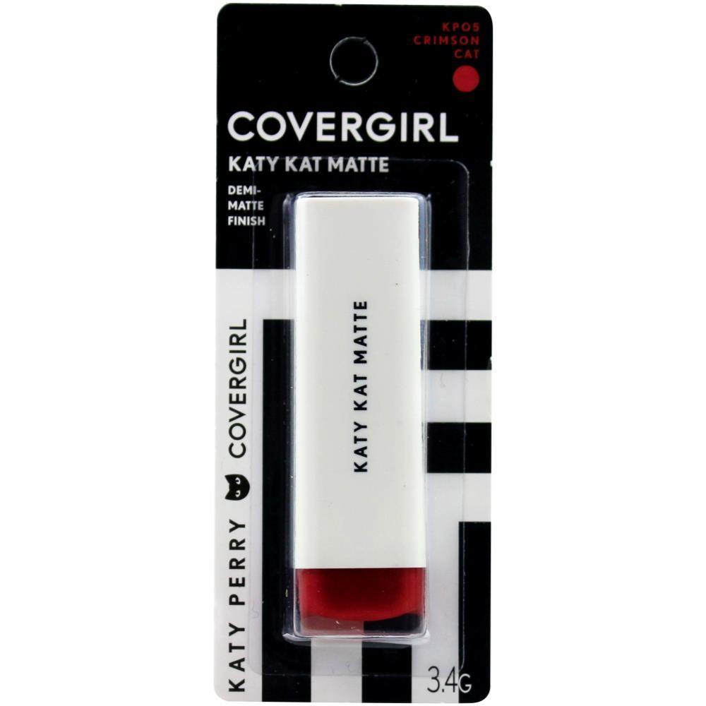 COVERGIRL 3.4g LIPSTICK KATY KAT MATTE 05 CRIMSON CAT (CARDED) - www.indiancart.com.au - lipstick - Covergirl - Covergirl