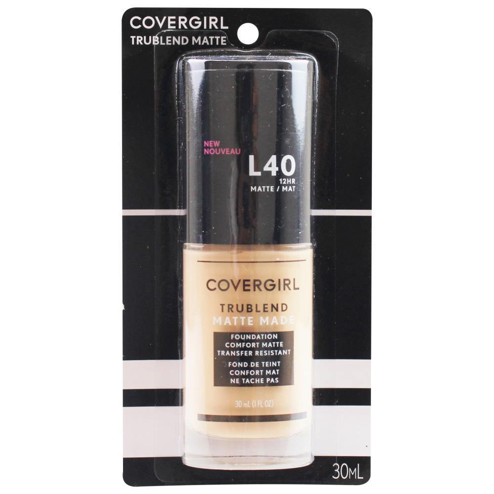 COVERGIRL 30mL TRUBLEND FOUNDATION MATTE MADE L40 (CARDED) - www.indiancart.com.au - Foundation - Covergirl - Covergirl
