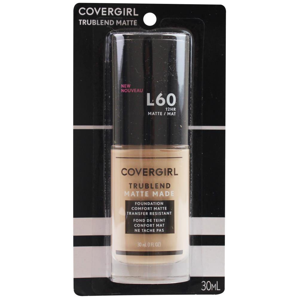 COVERGIRL 30mL TRUBLEND FOUNDATION MATTE MADE L60 (CARDED) - www.indiancart.com.au - Foundation - Covergirl - Covergirl