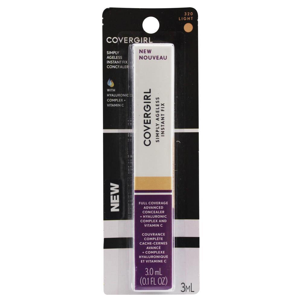 COVERGIRL 3mL CONCEALER 320 LIGHT (CARDED) simply ageless instant fix - www.indiancart.com.au - Concealer - Covergirl - Covergirl