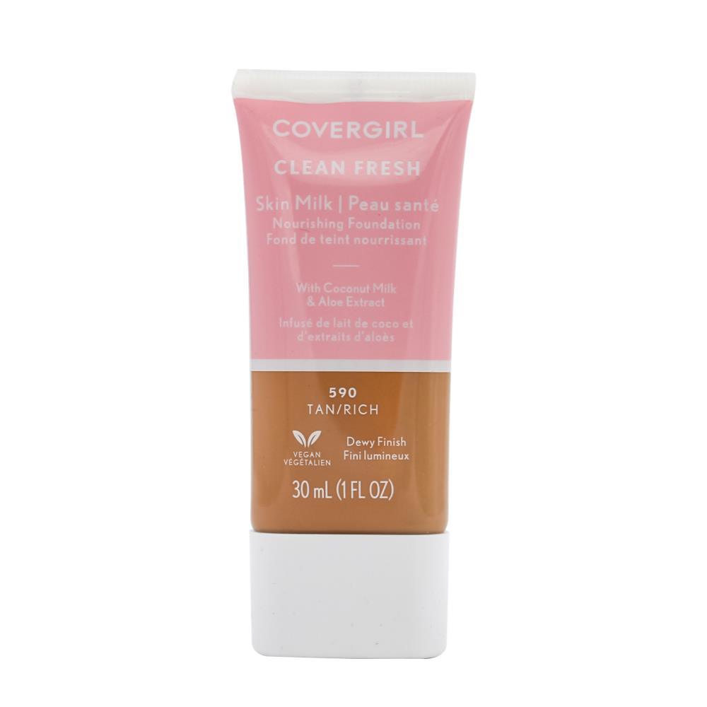 CoverGirl Clean Fresh Nourishing Foundation 590 Tan 30ml - www.indiancart.com.au - Foundation - Covergirl - Covergirl