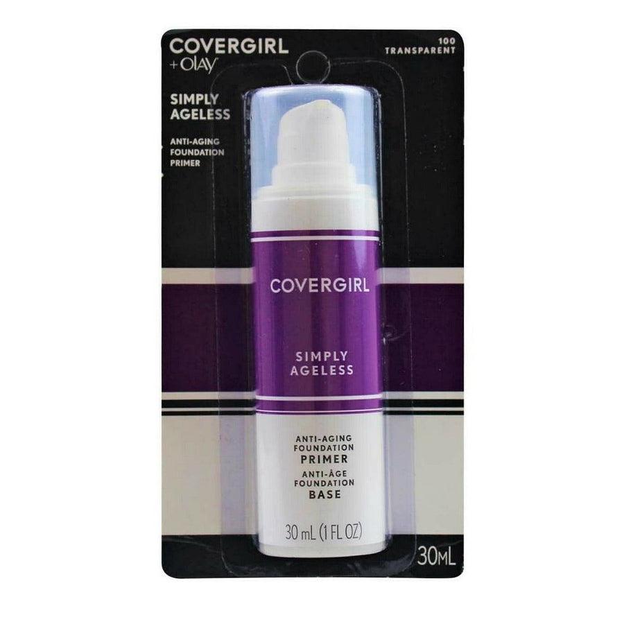 CoverGirl Olay Simply Ageless Anti-Aging Foundation Primer 30ml 100 Transparent - www.indiancart.com.au - Foundations & Concealers - Covergirl - Covergirl