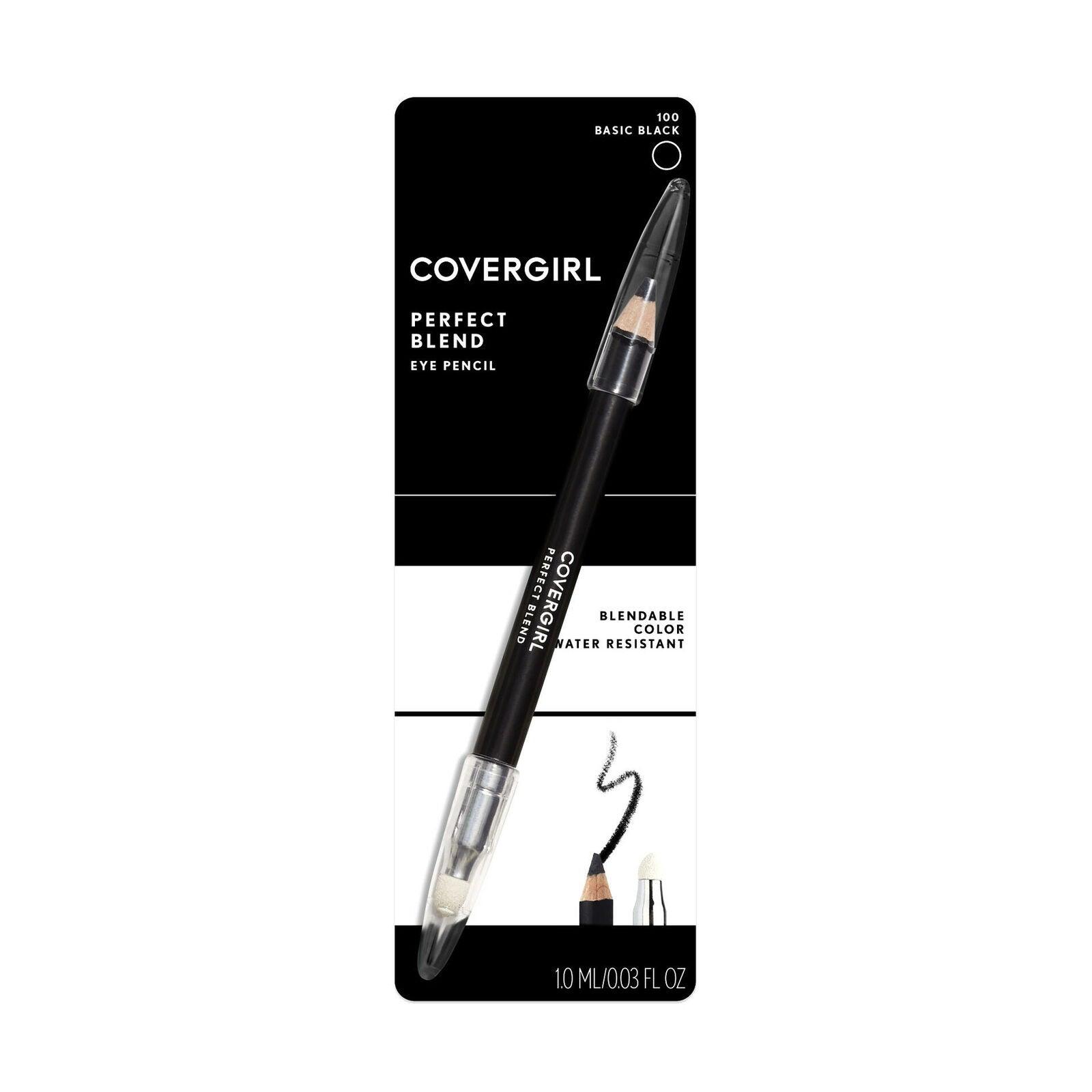 Covergirl Perfect Blend Eyeliner Pencil basic black 100 - www.indiancart.com.au - Eye Liner - Covergirl - Covergirl