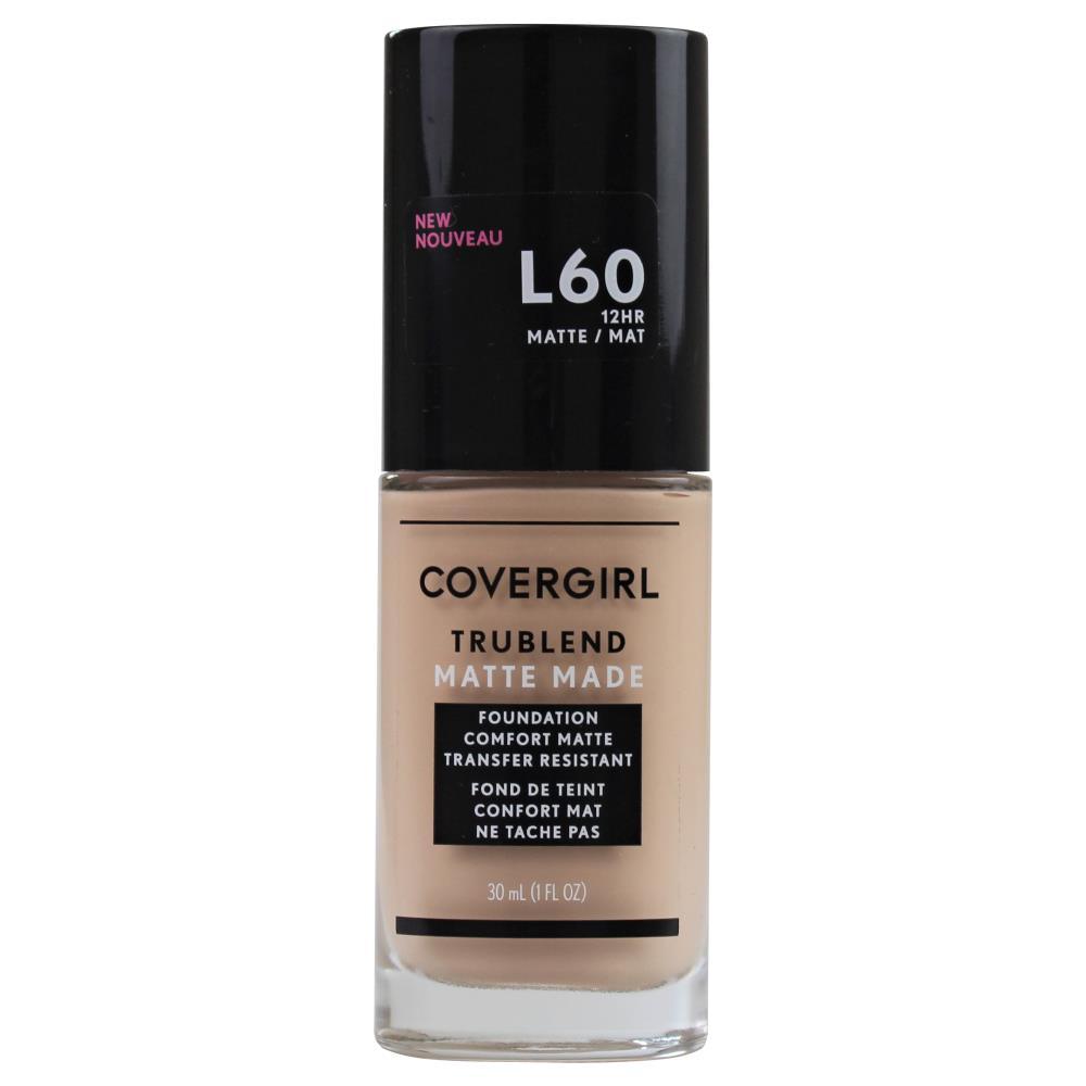 Covergirl Trublend Matte Liquid Foundation L60 Light Nude 30ml - www.indiancart.com.au - Foundation - - Covergirl