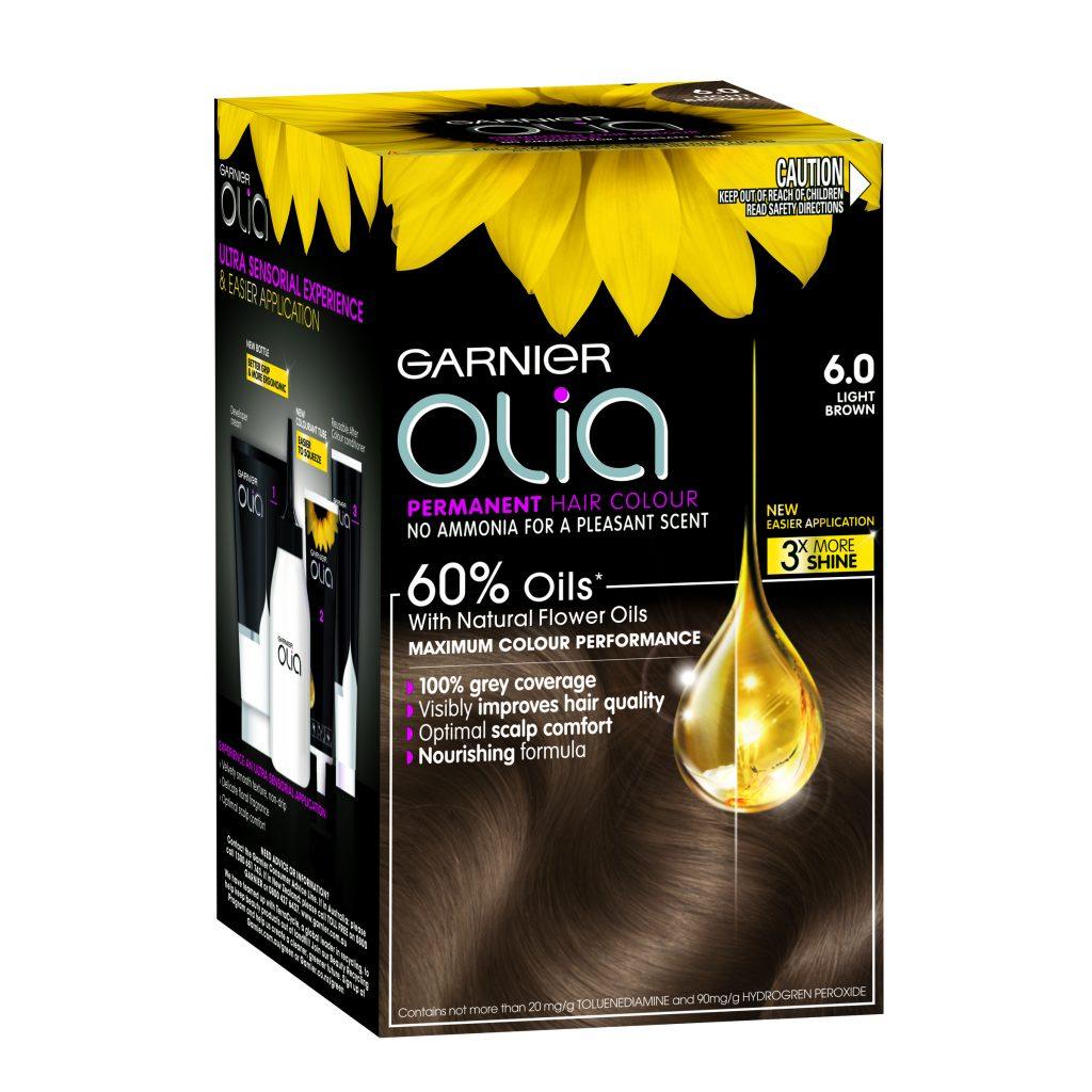 Garnier Olia Permanent Hair Colour 6.0 Light Brown - www.indiancart.com.au - Hair Colour - Garnier - Garnier