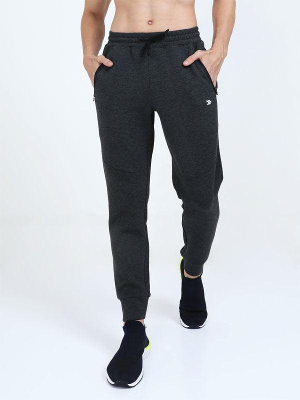 JOLGER Men's Polyester Dark Grey Colour Jogger/Track Pants with Bonding Pockets - www.indiancart.com.au - T-Shirt - Jolger - Jolger