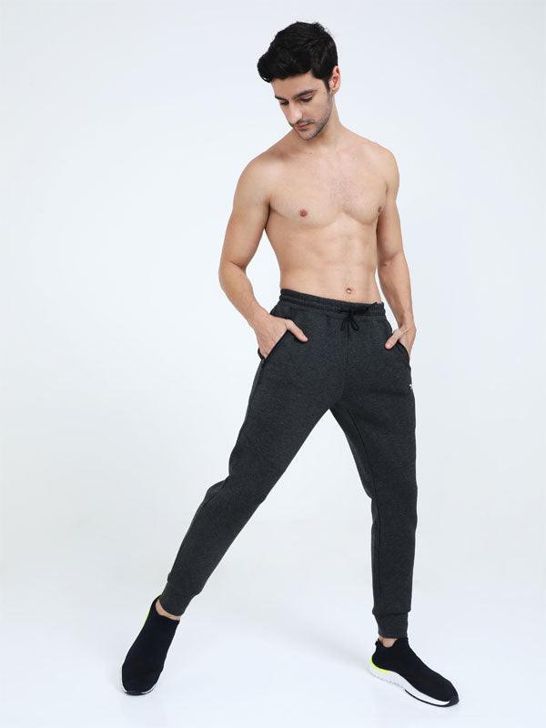JOLGER Men's Polyester Dark Grey Colour Jogger/Track Pants with Bonding Pockets - www.indiancart.com.au - T-Shirt - Jolger - Jolger