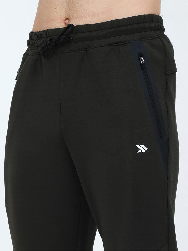 JOLGER Men's Polyester Olive Green Colour Jogger/Track Pants with Bonding Pockets - www.indiancart.com.au - T-Shirt - Jolger - Jolger