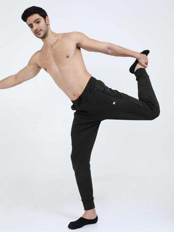 JOLGER Men's Polyester Olive Green Colour Jogger/Track Pants with Bonding Pockets - www.indiancart.com.au - T-Shirt - Jolger - Jolger