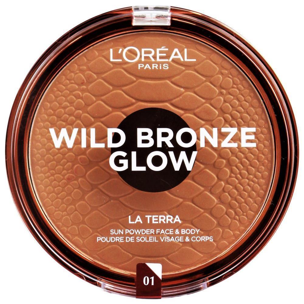 L'Oreal La Terra Wild Bronze Glow 01 Light Bronze 18g (carded) - www.indiancart.com.au - Foundation - L'Oréal - Loreal