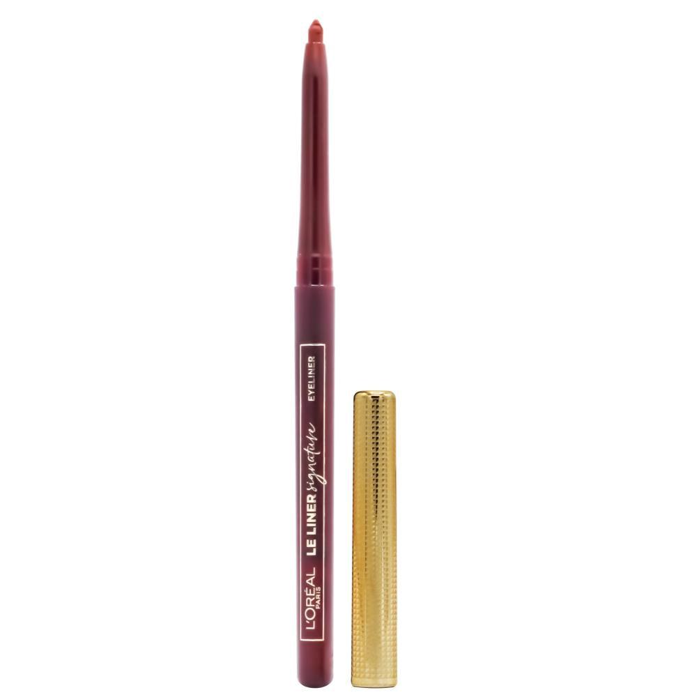 L'Oréal Paris Le Liner Signature Eyeliner 03 Rouge Noir Angora - www.indiancart.com.au - Eye Liner - L'Oréal - Loreal
