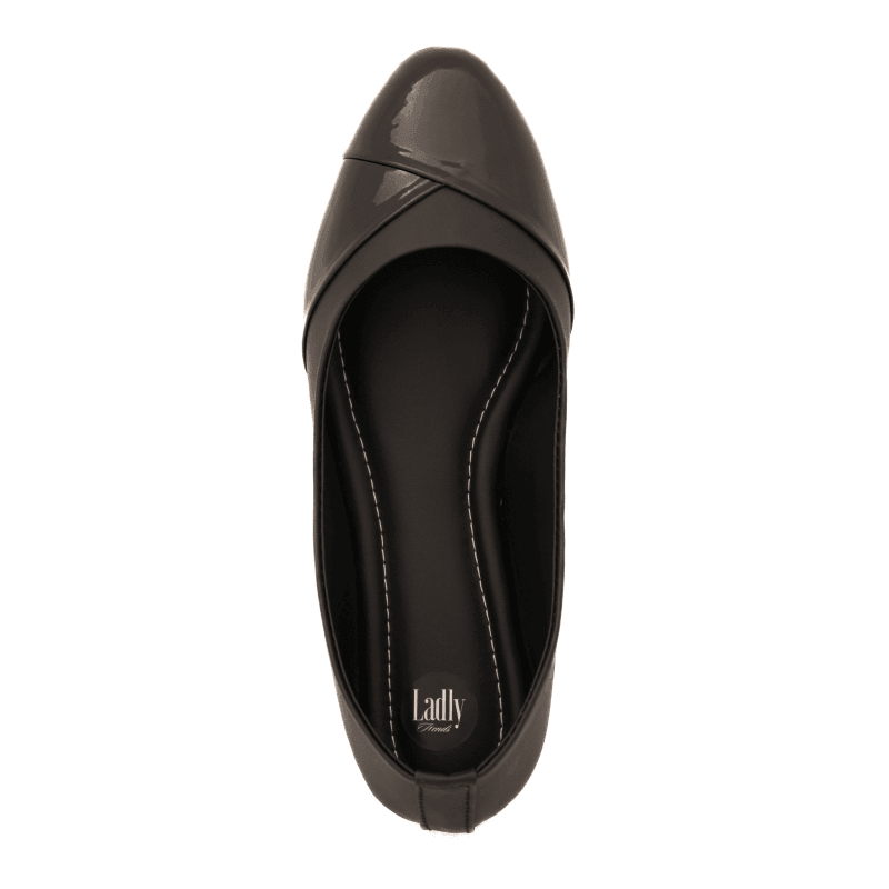 Ladly pointed Black colour Womens low heal shoe - www.indiancart.com.au - - - Indian Cart