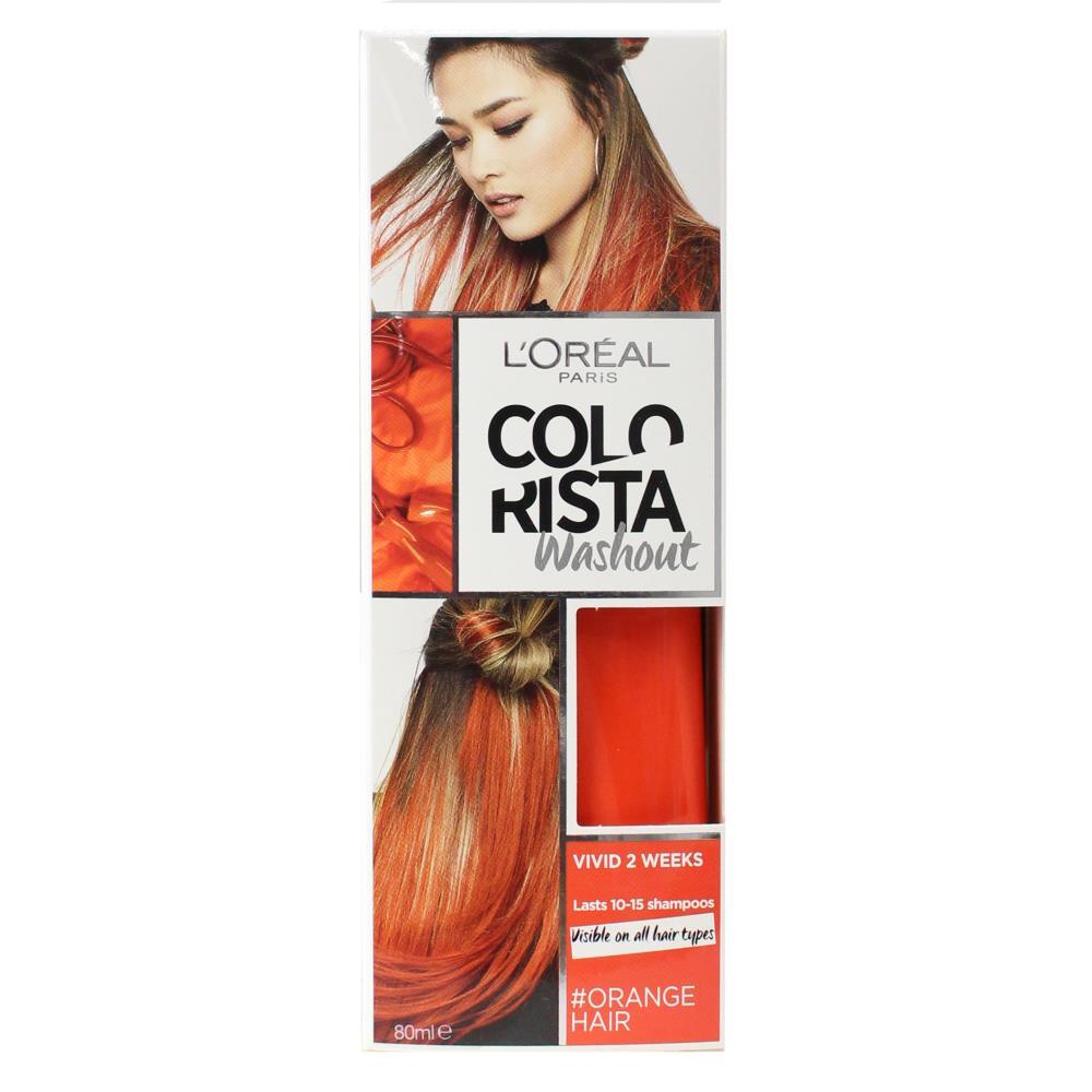 Loreal Colorista Washout Orange Hair 80mL - www.indiancart.com.au - Hair Color - L'Oréal - Loreal